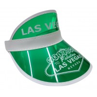 Vegas Dealer Casino Visor Hat Golf Tennis Beach Colored Plastic Clear Sun Bingo  eb-84403274